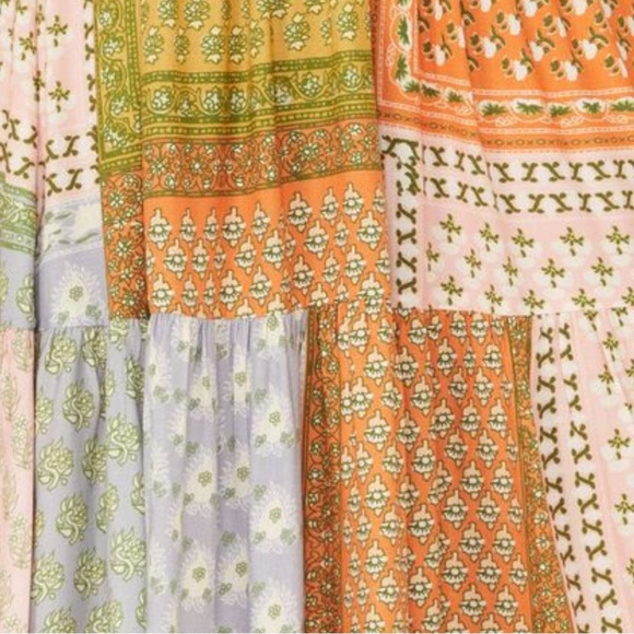 Jen's Pirate Booty Women's Wild Side Patchwork Midi Dress - Picture 3 of 9